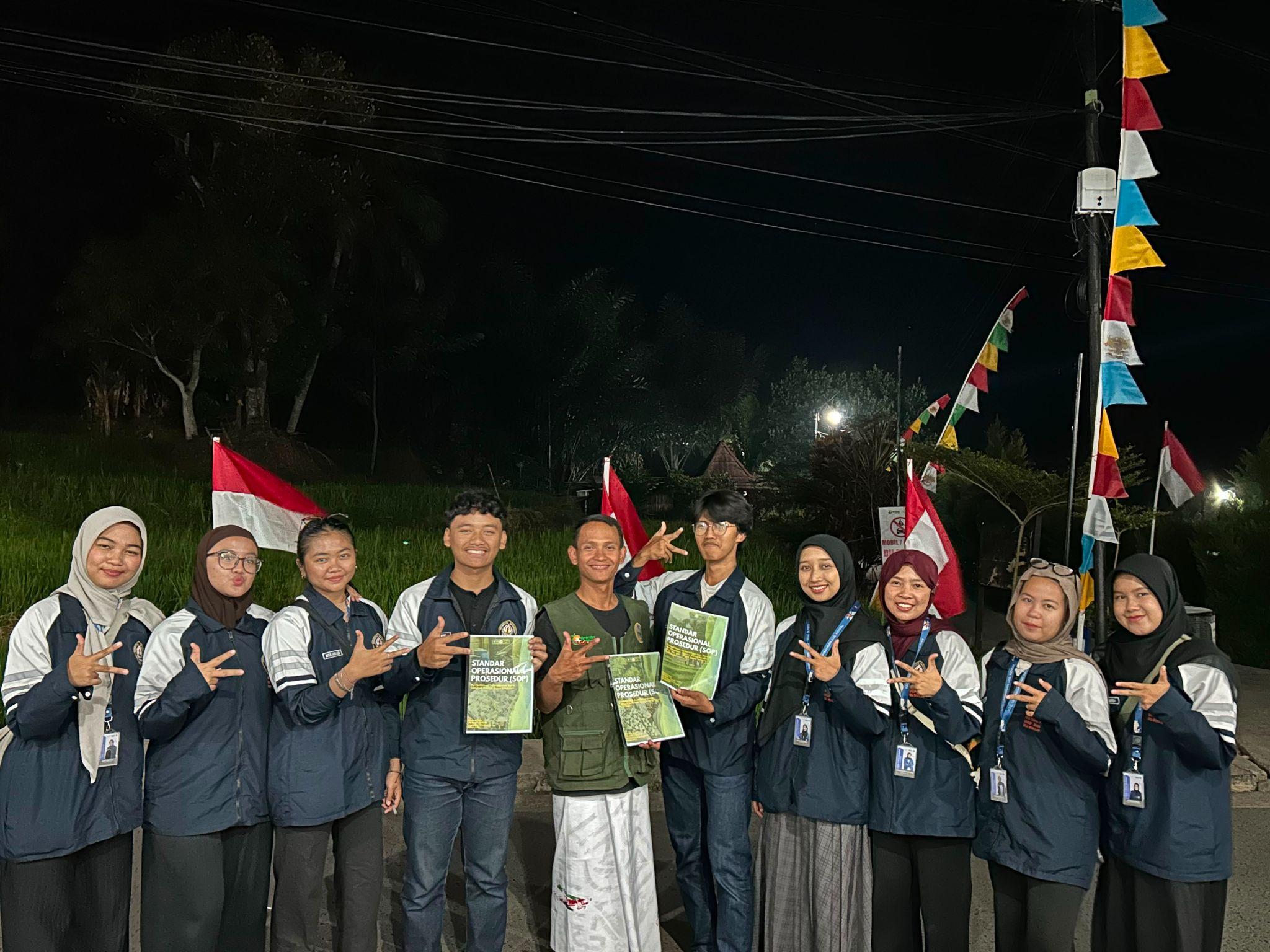 Serah terima SOP pengelolaan kebersihan
